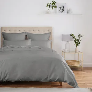 500 Thread Count Plain Dye, Storm Grey