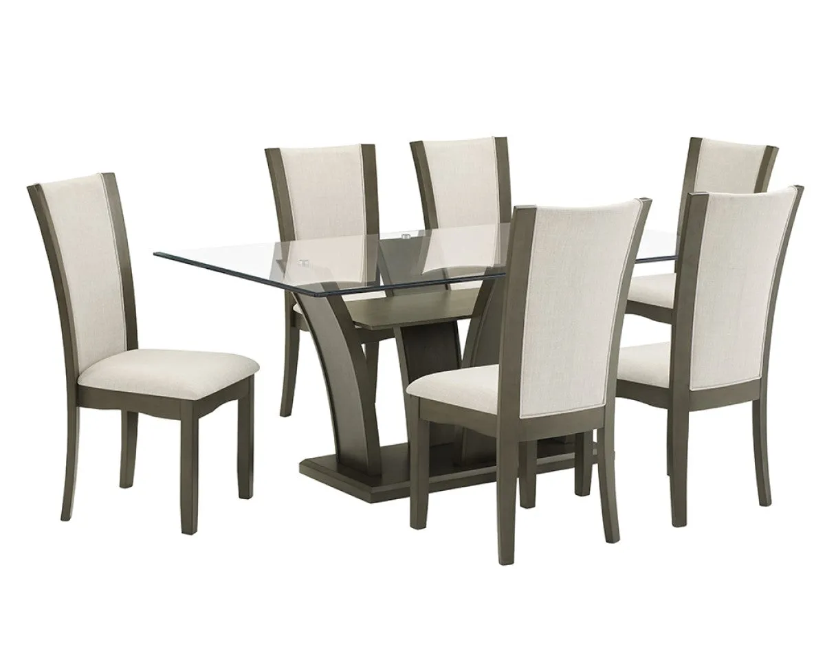 Aria Dining Set in Grey