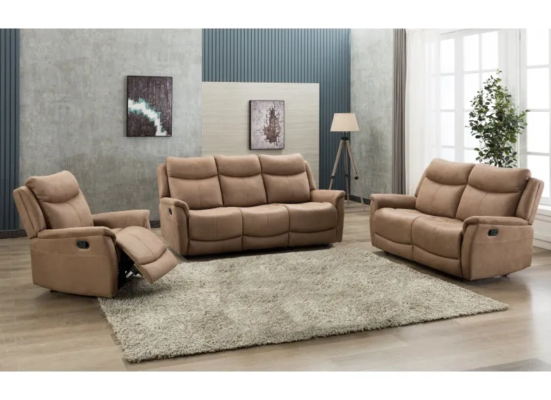 Arizona Manual Reclining Three Seat Sofas