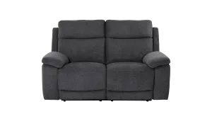 Banks 2 Seater Power Recliner Fabric Sofa