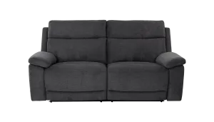 Banks 3 Seater Manual Recliner Fabric Sofa