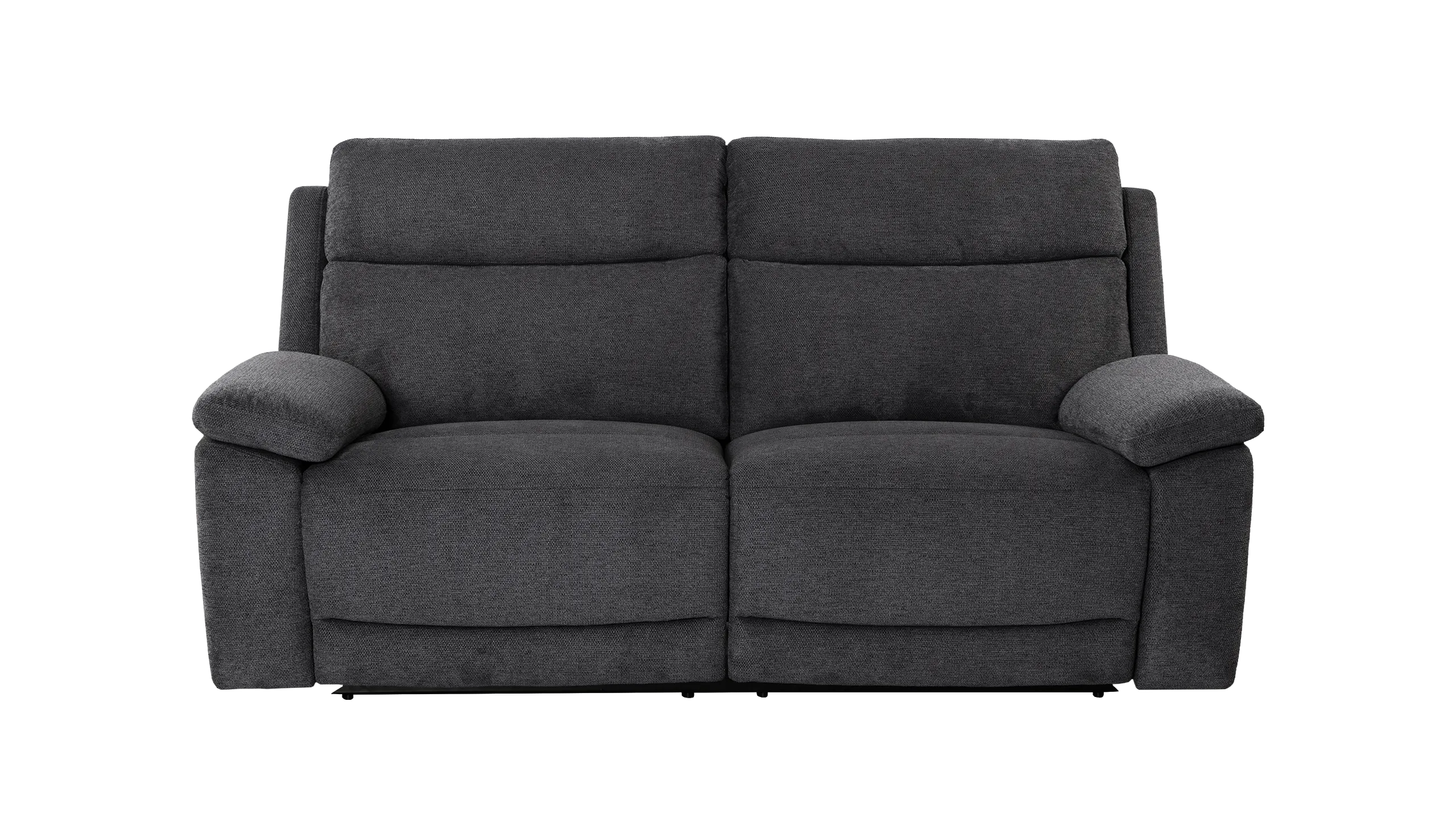 Banks 3 Seater Manual Recliner Fabric Sofa