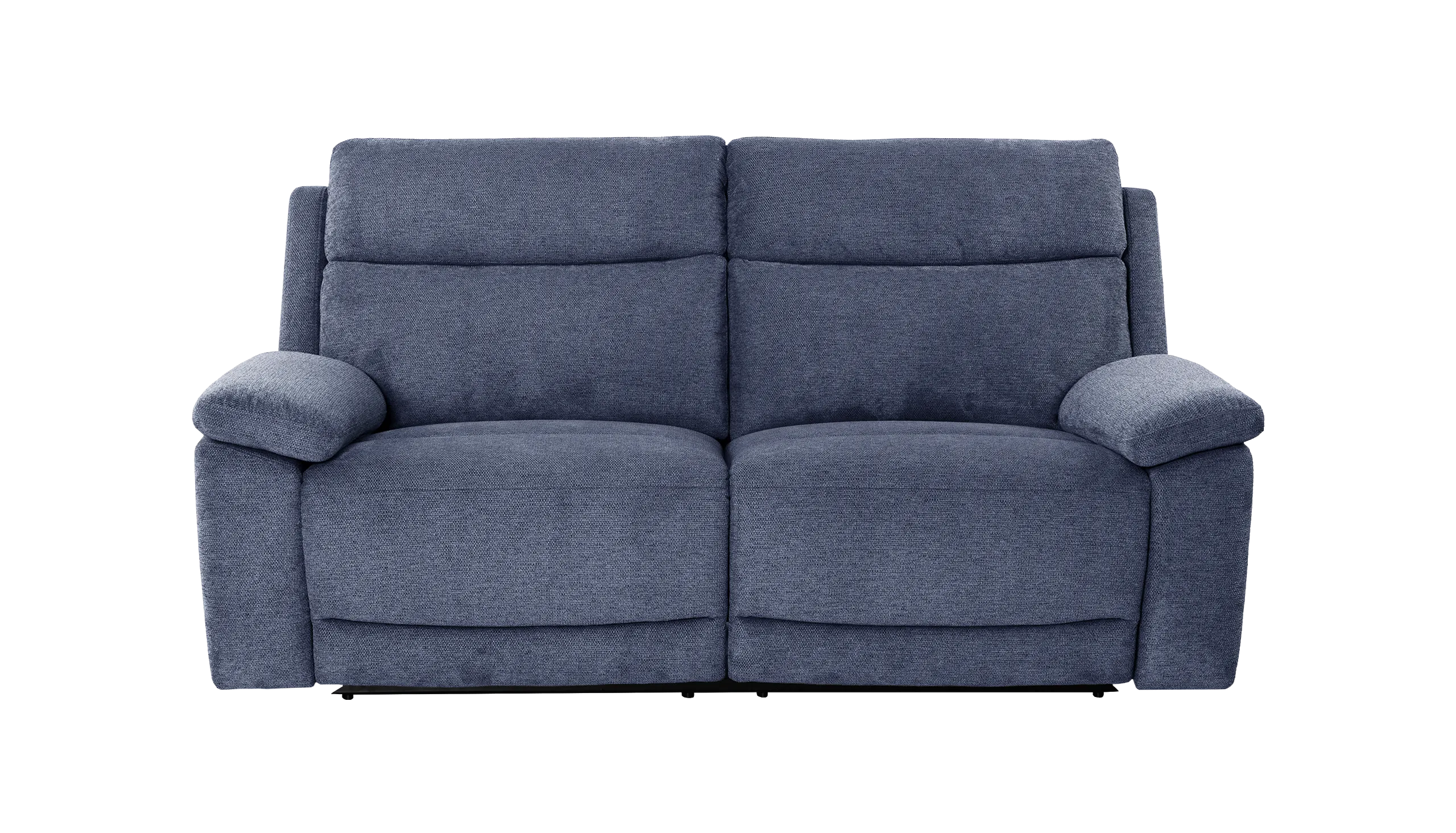 Banks 3 Seater Manual Recliner Fabric Sofa