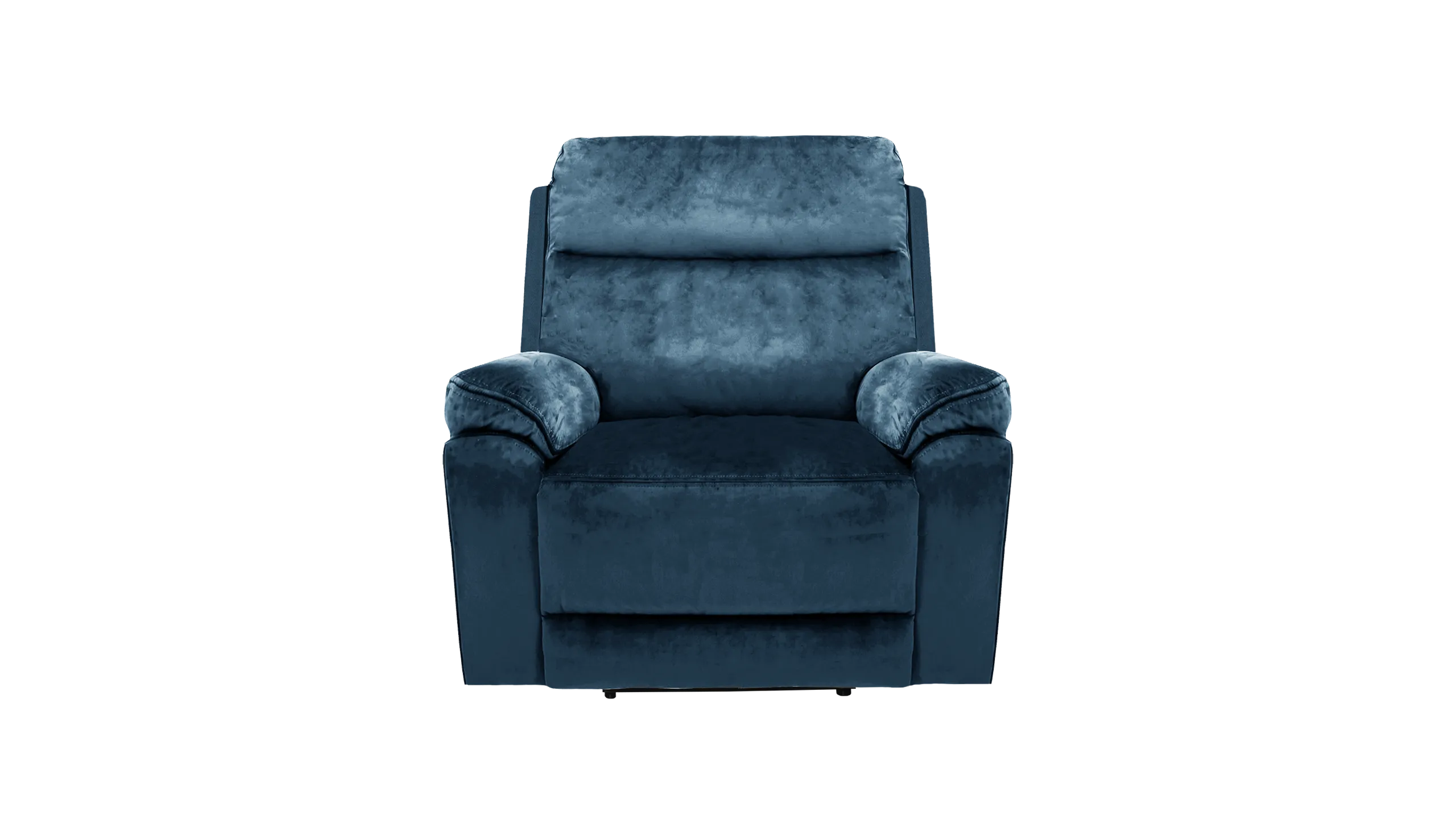 Banks Manual Recliner Velvet Armchair