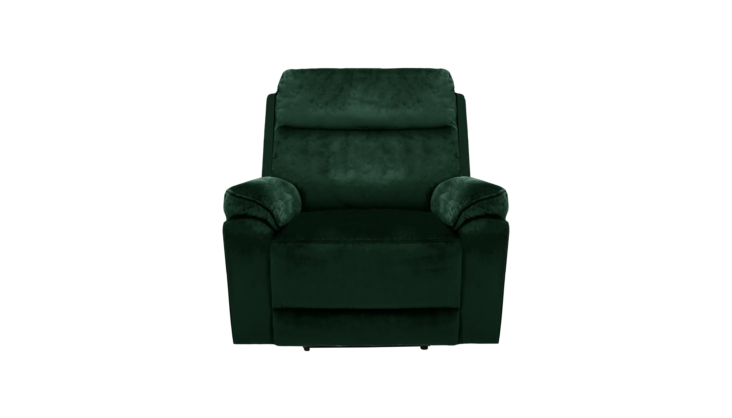 Banks Manual Recliner Velvet Armchair