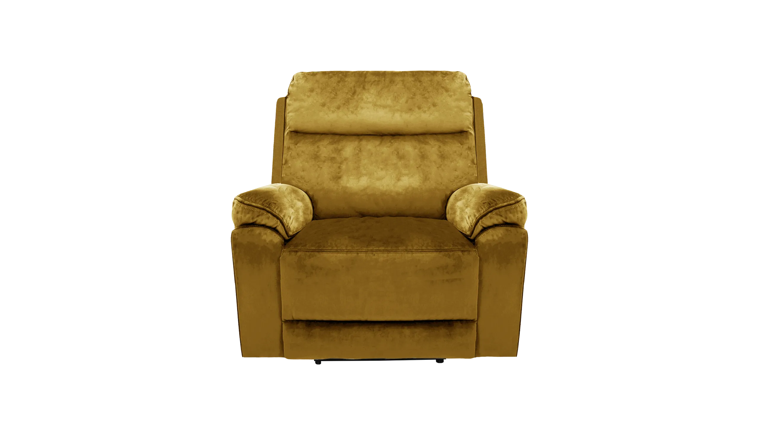 Banks Manual Recliner Velvet Armchair