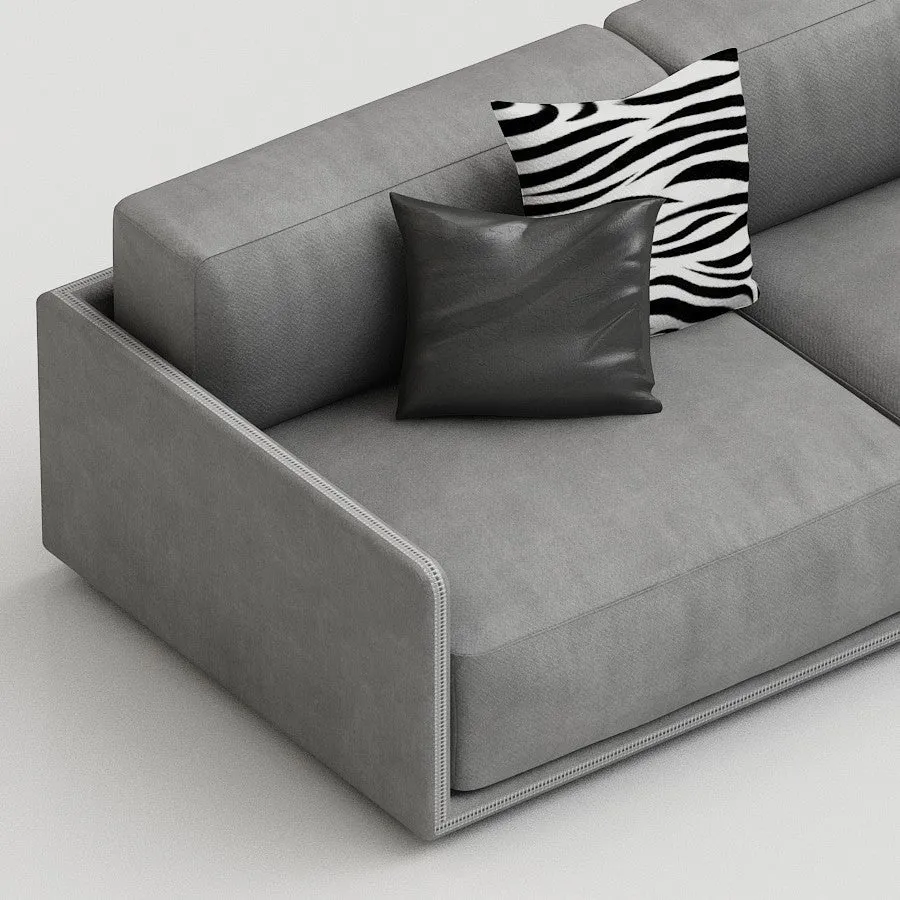 border sectional sofa | gamma