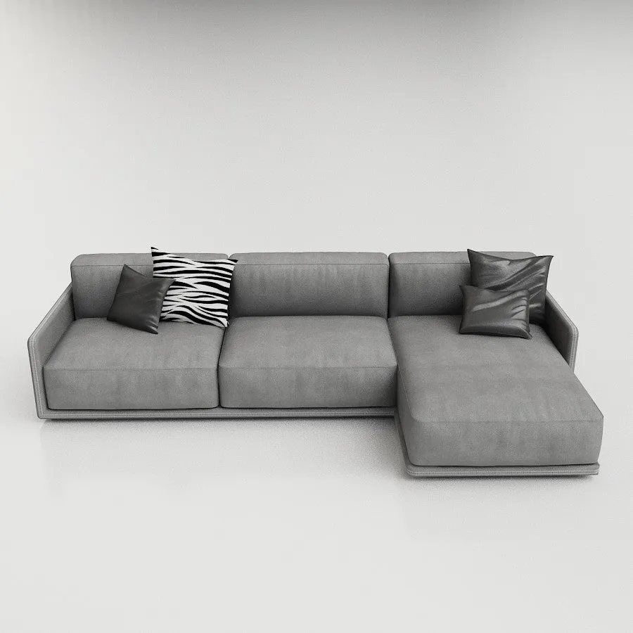 border sectional sofa | gamma