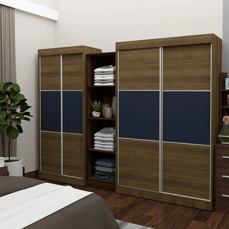 Stylish Cascio 120 cm Sliding Door Wardrobe for Space-Saving Storage