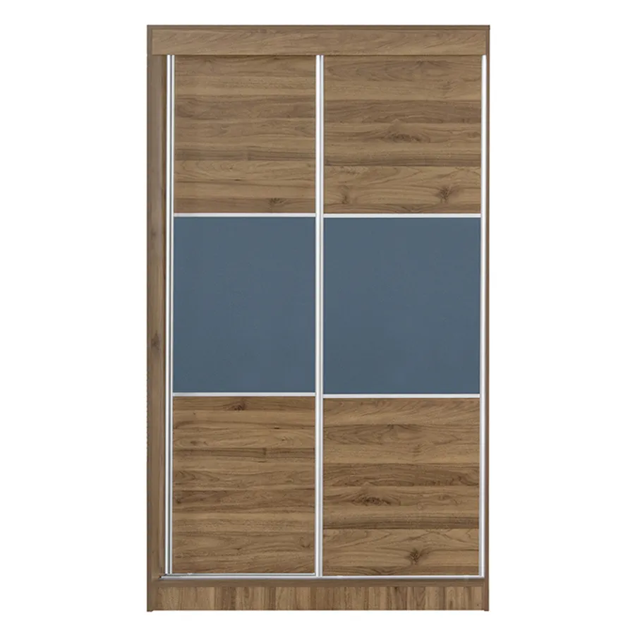 Stylish Cascio 120 cm Sliding Door Wardrobe for Space-Saving Storage