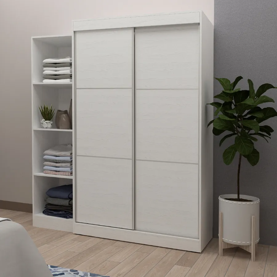 Stylish Cascio 120 cm Sliding Door Wardrobe for Space-Saving Storage