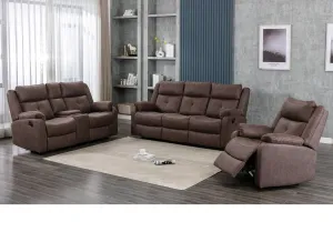 Casey Reclining 2RR Sofas W/Console