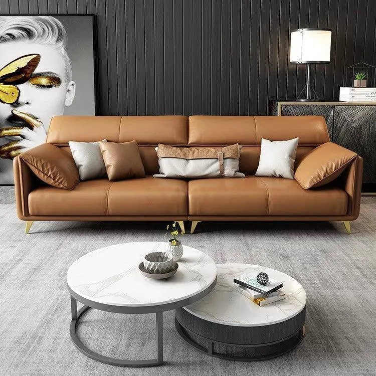 Caston Sectional Leather Sofa