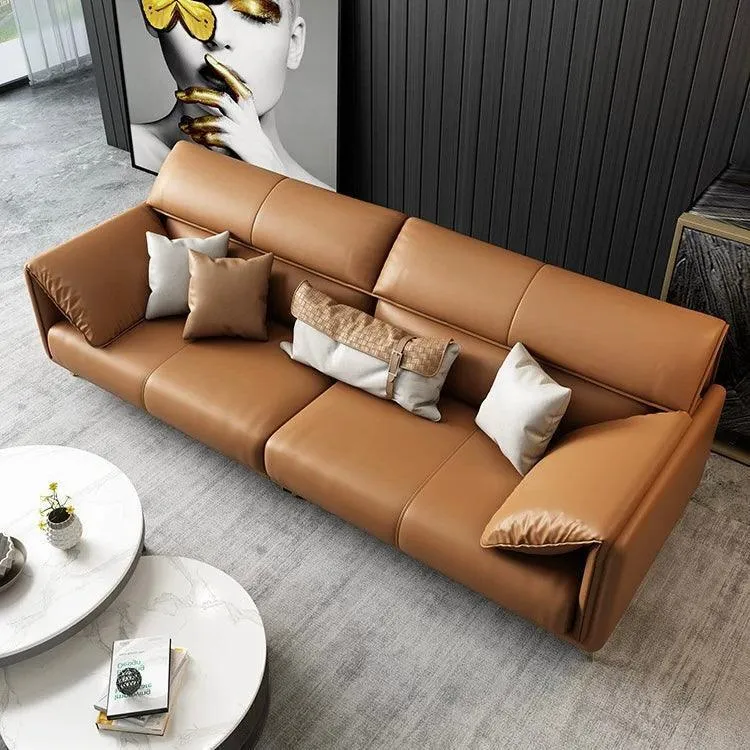 Caston Sectional Leather Sofa