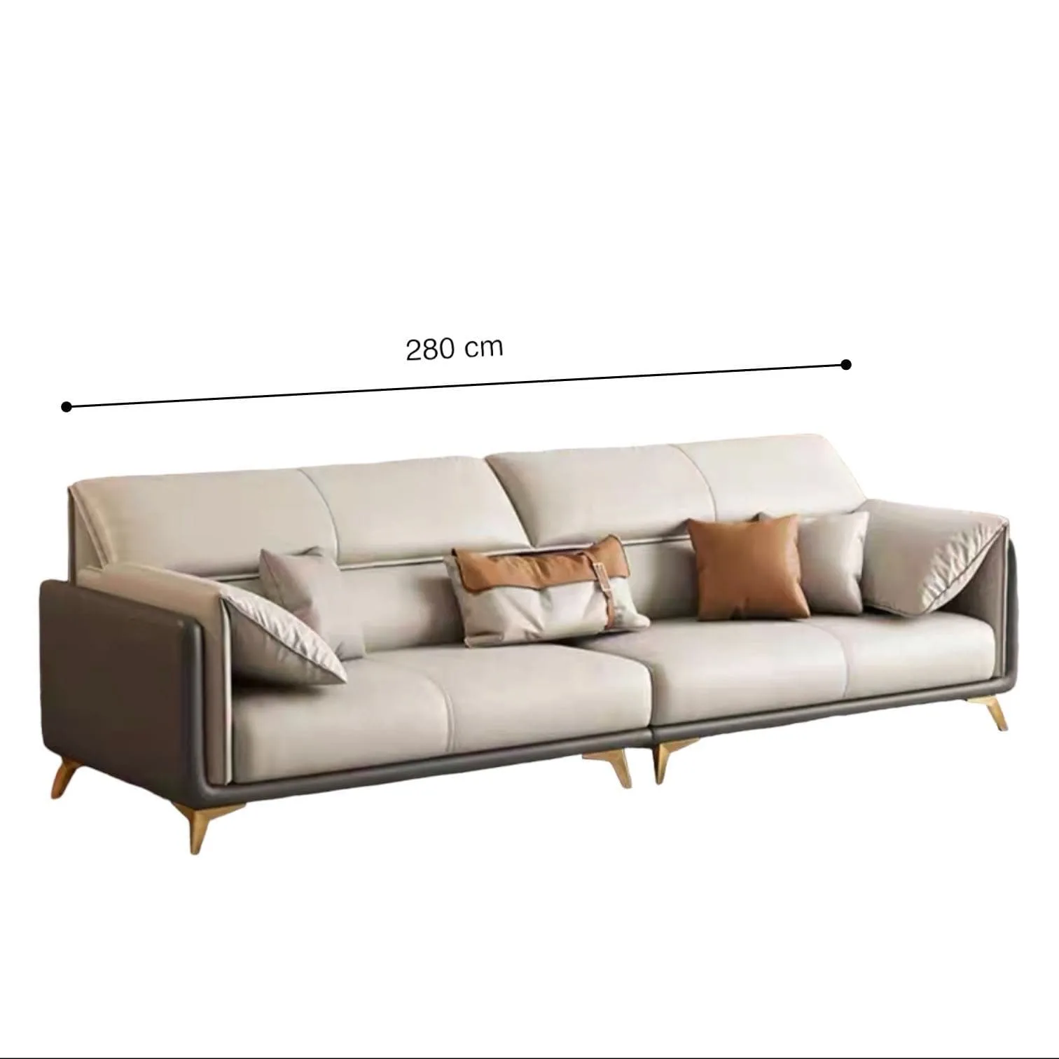 Caston Sectional Leather Sofa