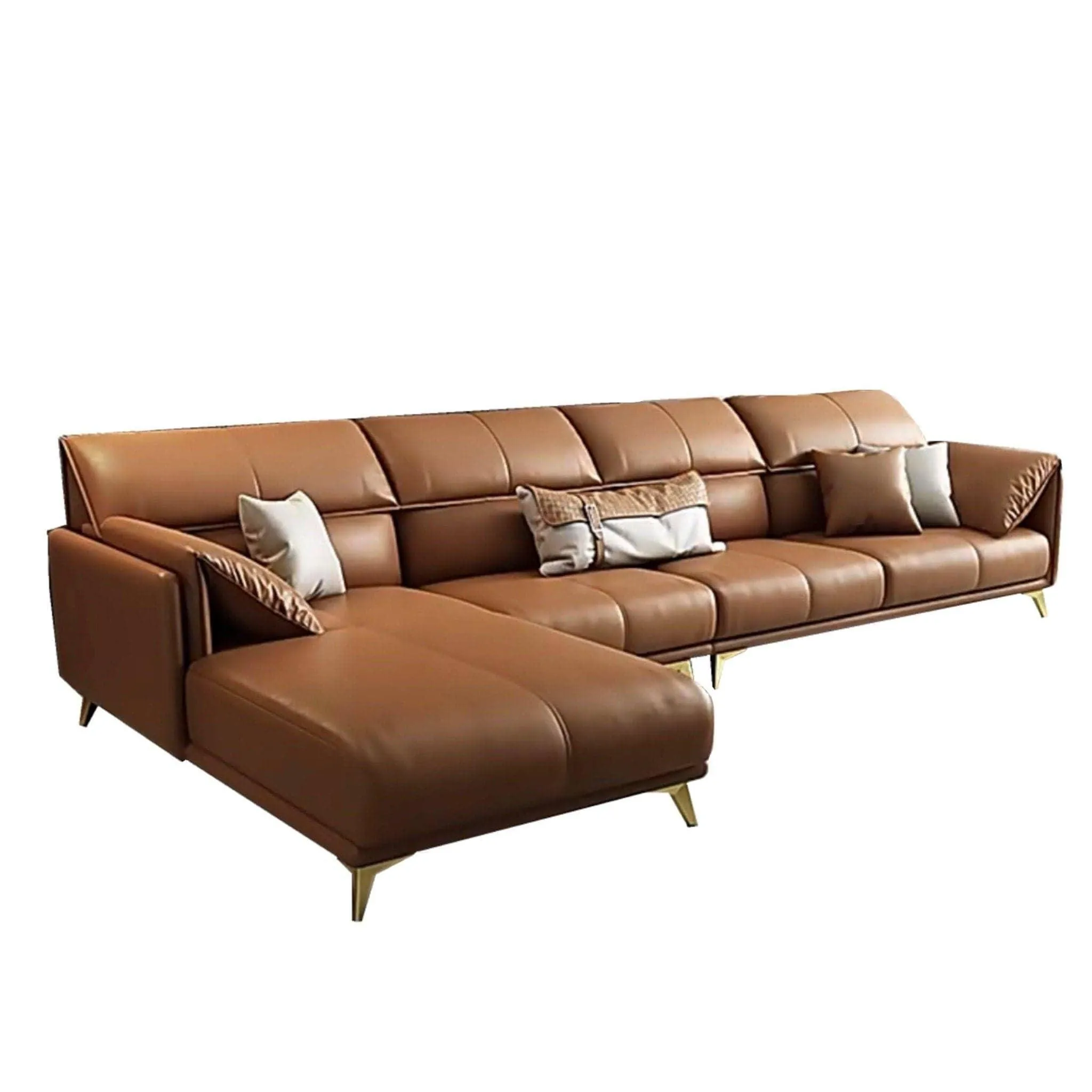 Caston Sectional Leather Sofa