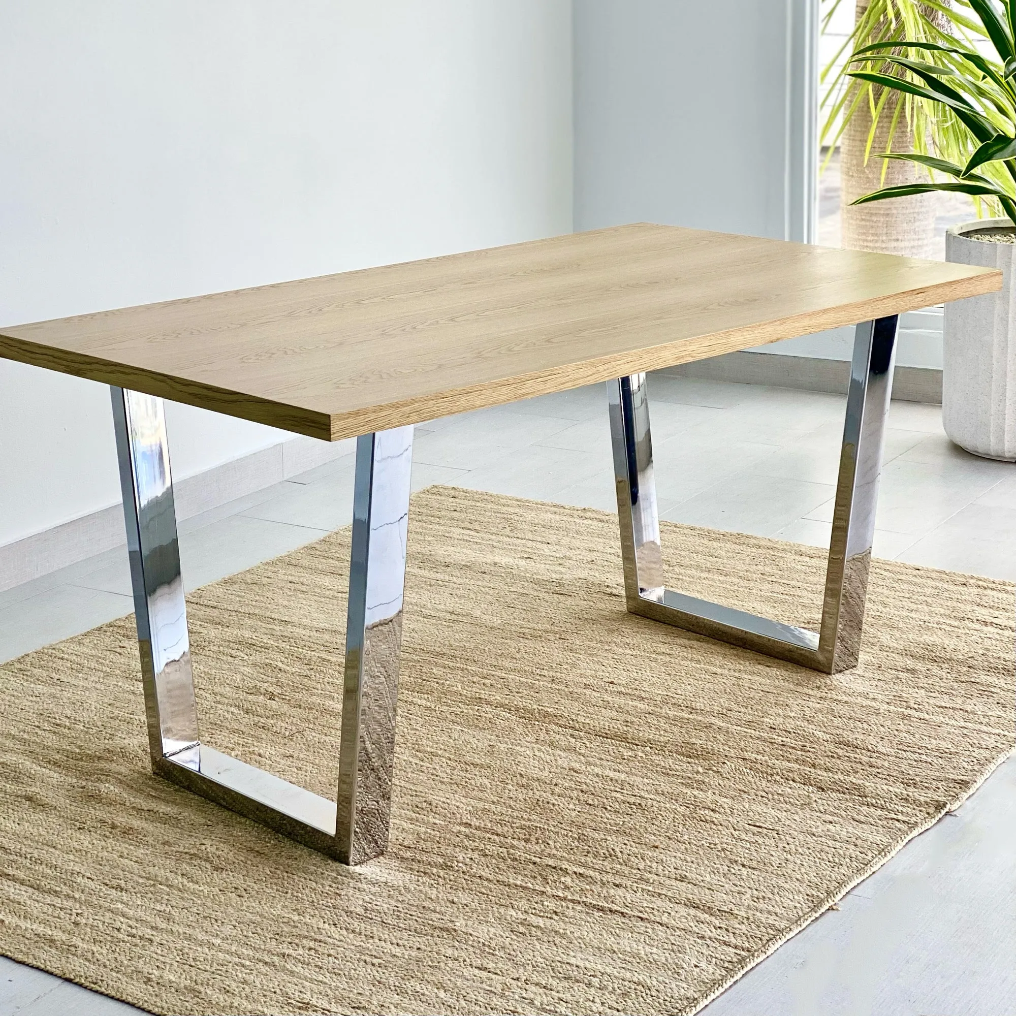 Clara Dining Table Natural Top