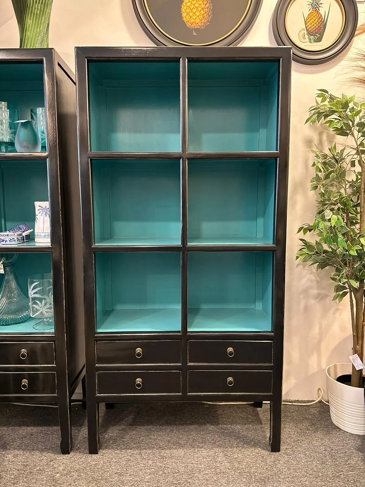 Elmwood Cabinets with 6 Shelves