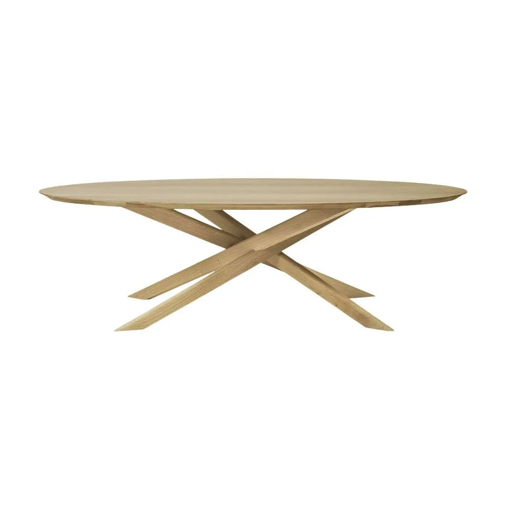 Ethnicraft - Mikado Oval Coffee Table