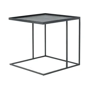 Ethnicraft - Tray Side Table - Square  - Black L