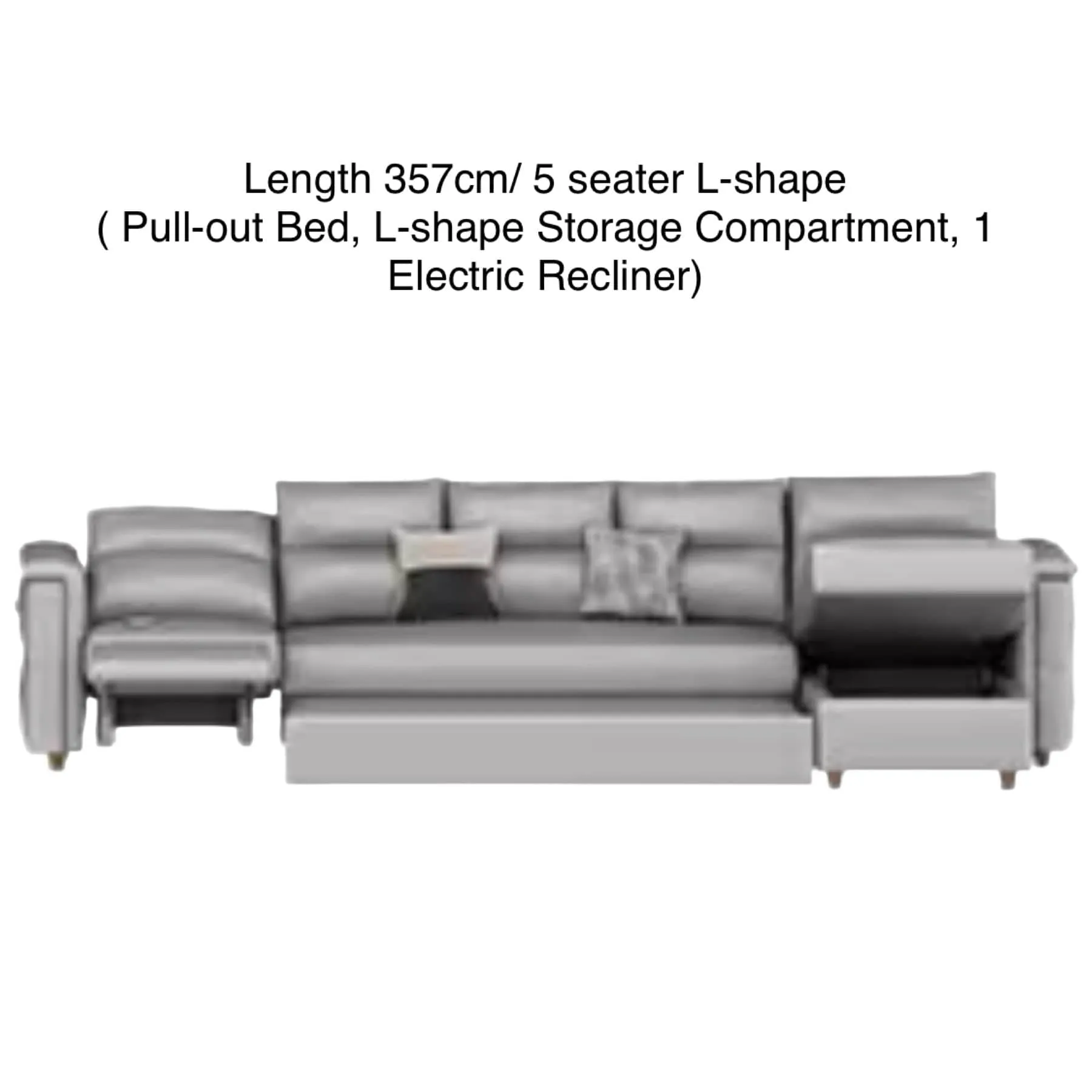 Frederick Sectional Sofa Bed