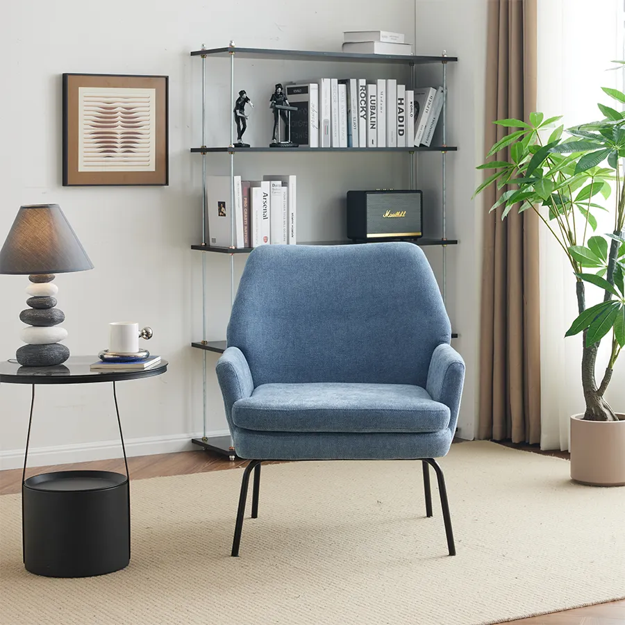 Optimized Title: Elegant Freydis Armchair with Plush Cushions