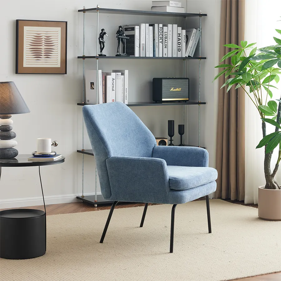 Optimized Title: Elegant Freydis Armchair with Plush Cushions