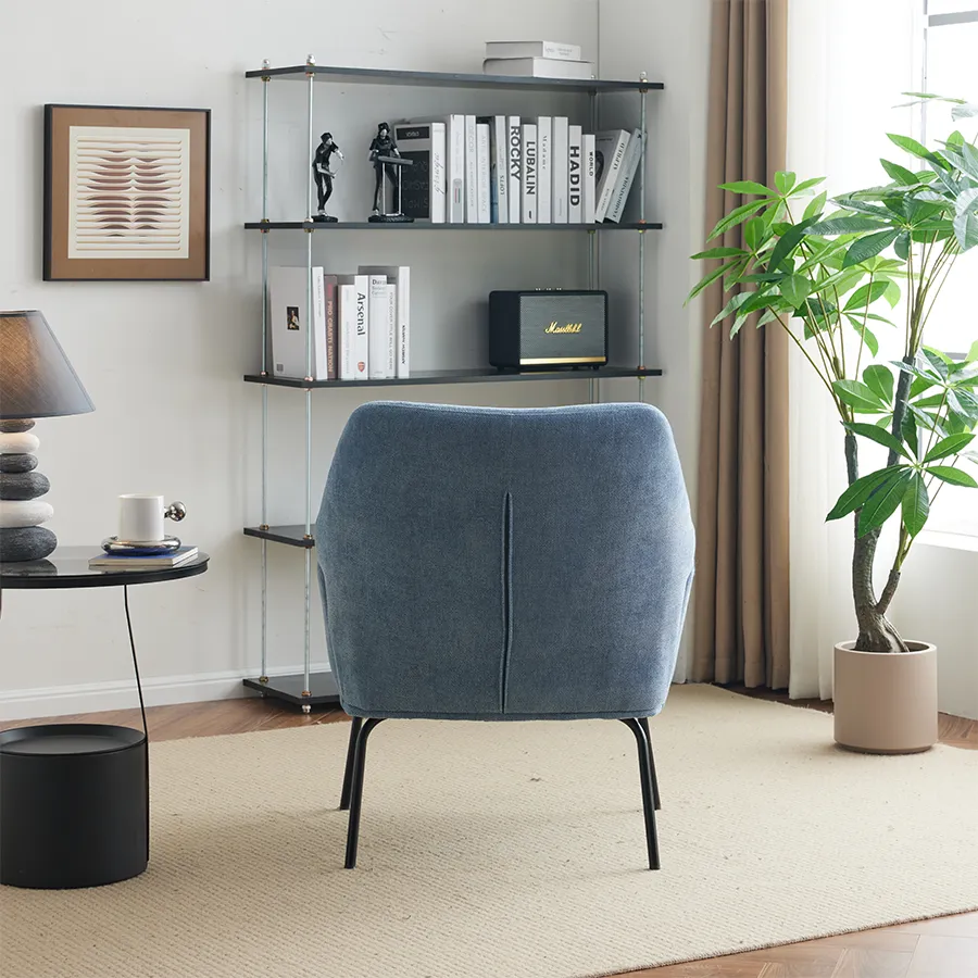 Optimized Title: Elegant Freydis Armchair with Plush Cushions