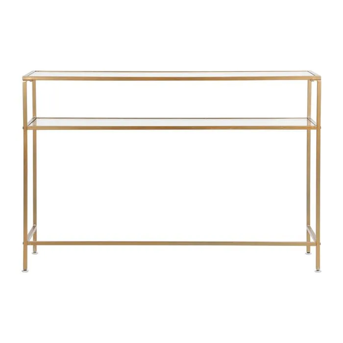 Golden Console Table