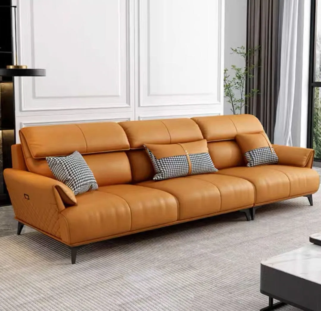 Lawry Leather Sectional Sofa