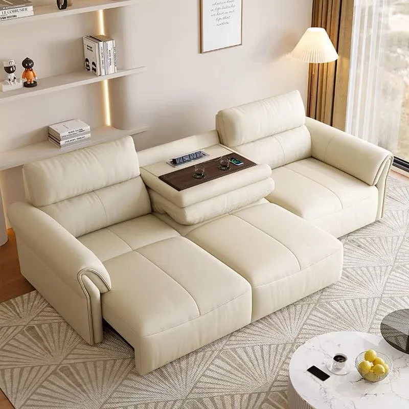 Maca Electric Leather Sofa Bed