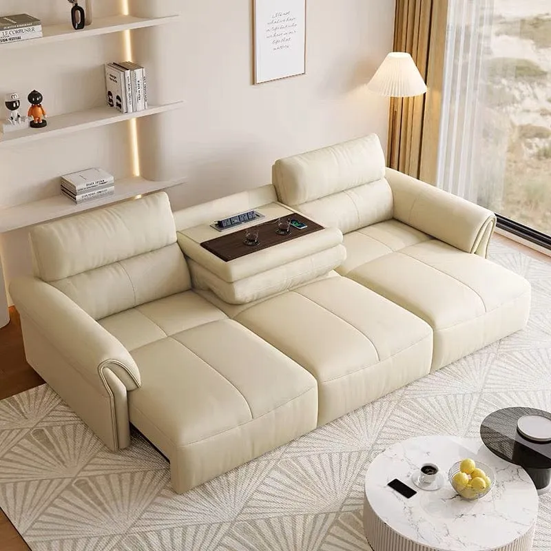 Maca Electric Leather Sofa Bed