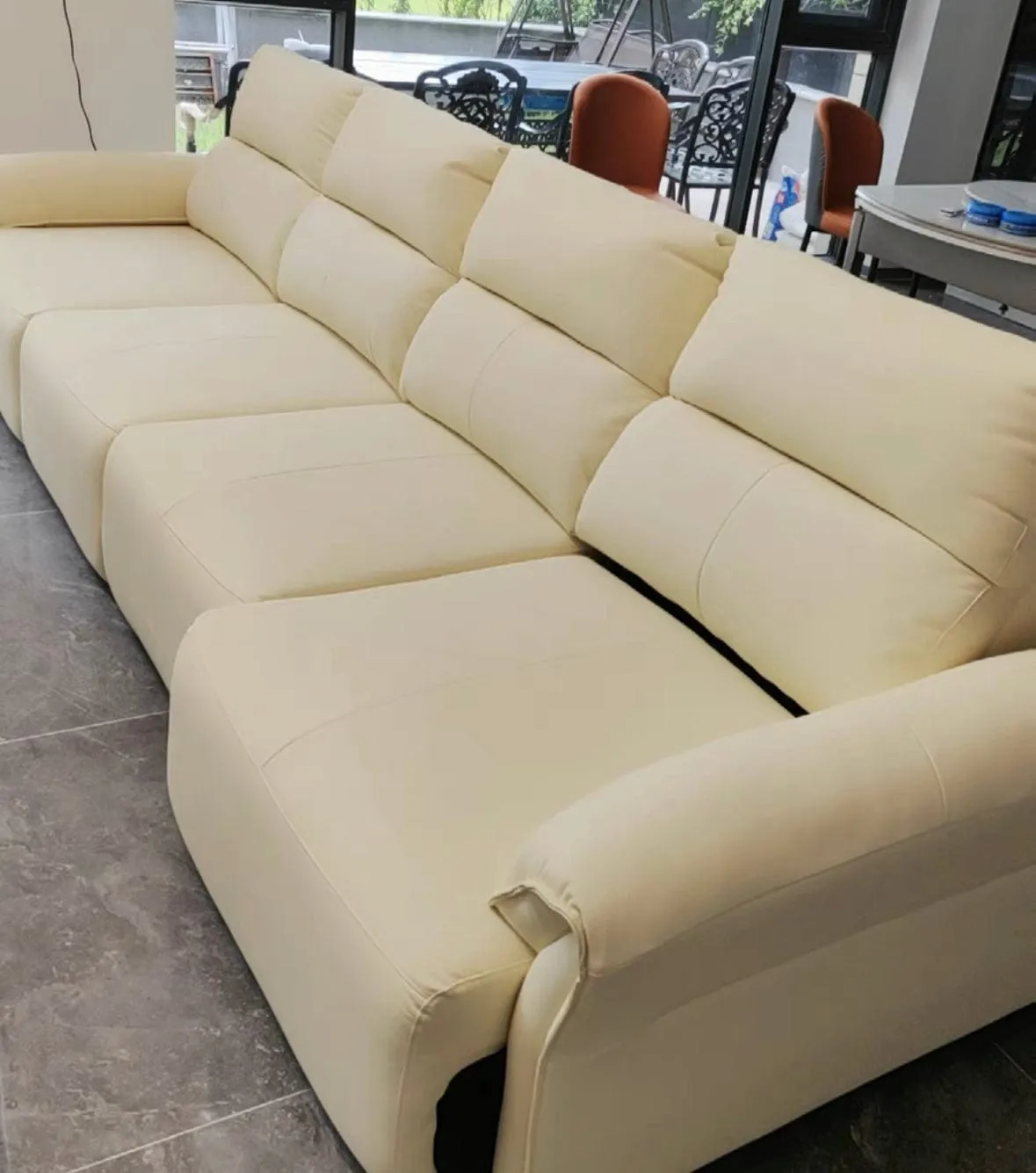 Maca Electric Leather Sofa Bed