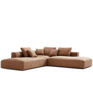 Nathan Sectional Open Chaise Sofa