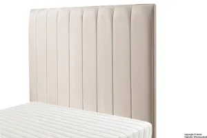 Petra Headboard Faux Suede - Natural