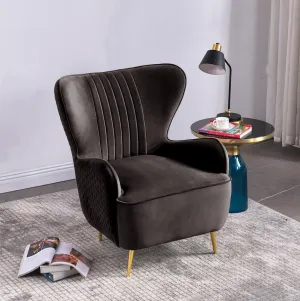 Rubeza Leo Lottie Collection Armchair - Iron Grey